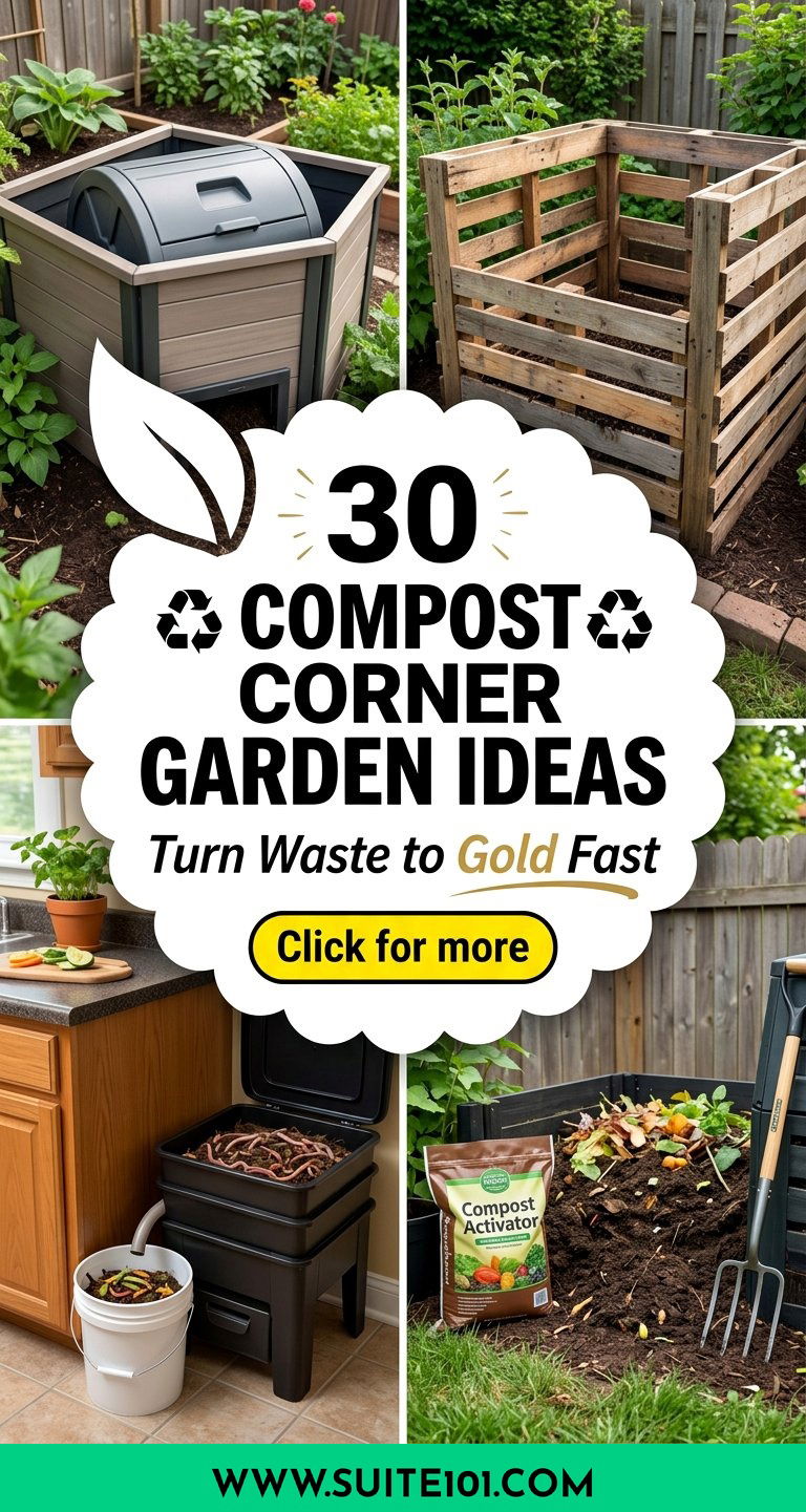 30 Compost Corner Garden Ideas to Turn Waste Into Gold Fast - 30 Compost Corner Garden Ideas to Turn Waste Into Gold Fast