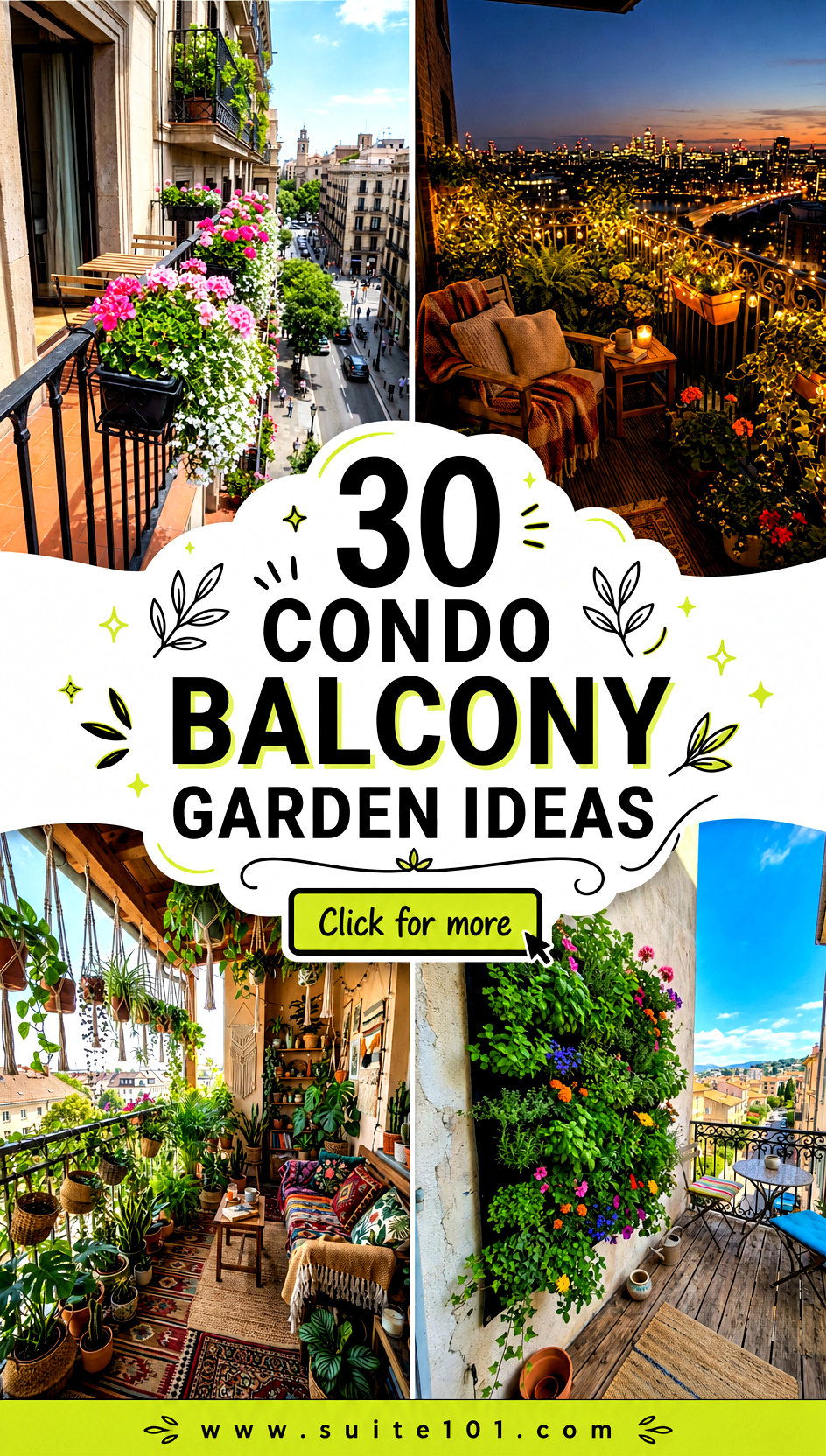 30 Condo Balcony Garden Ideas to Grow More in Limited Space - 30 Condo Balcony Garden Ideas to Grow More in Limited Space