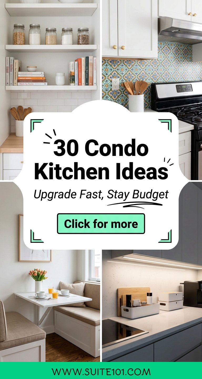 30 Condo Kitchen Ideas to Upgrade Your Space Fast on a Budget - 30 Condo Kitchen Ideas to Upgrade Your Space Fast on a Budget