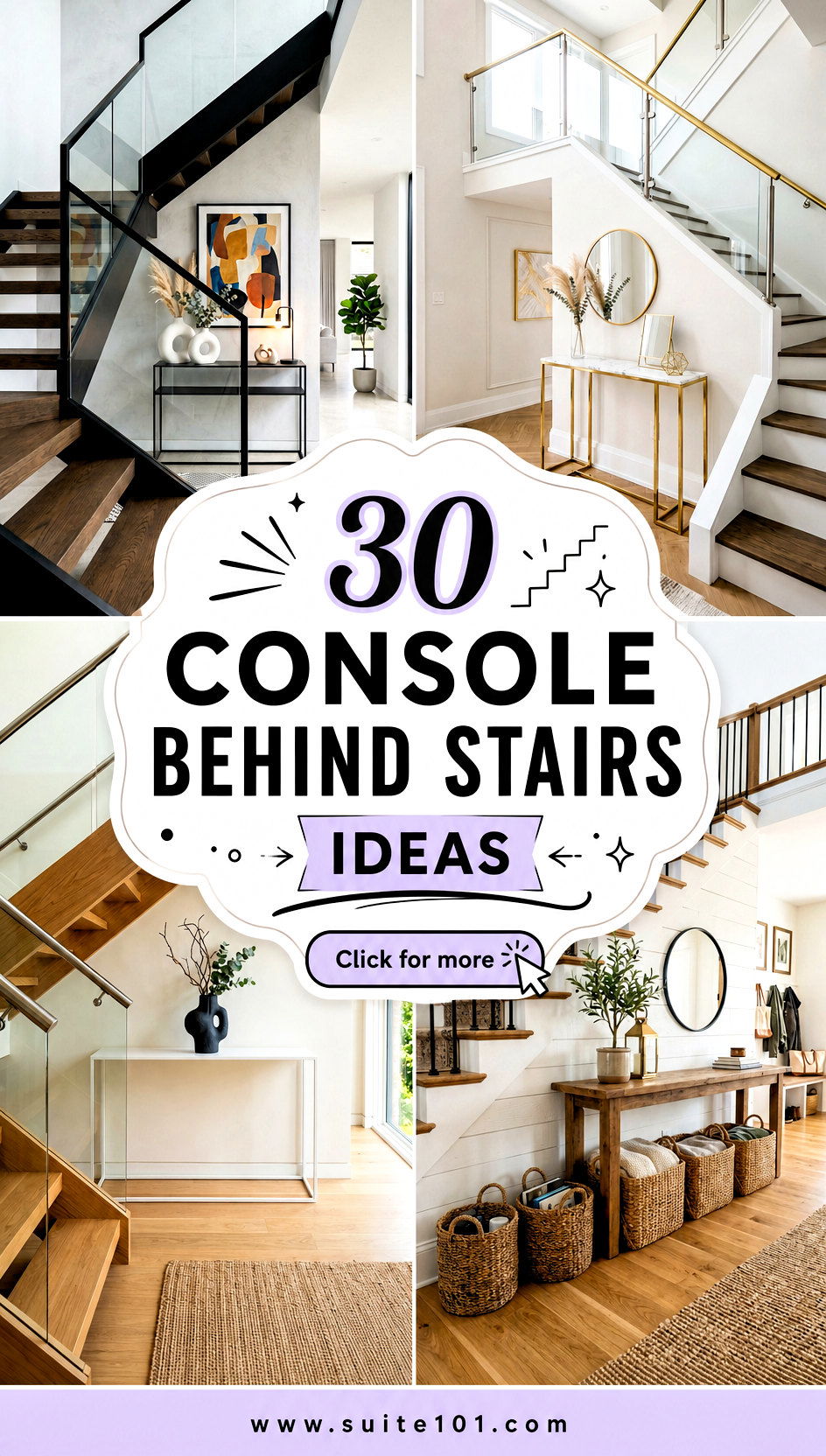 30 Console Behind Stairs Ideas to Maximize Every Inch Well - 30 Console Behind Stairs Ideas to Maximize Every Inch Well