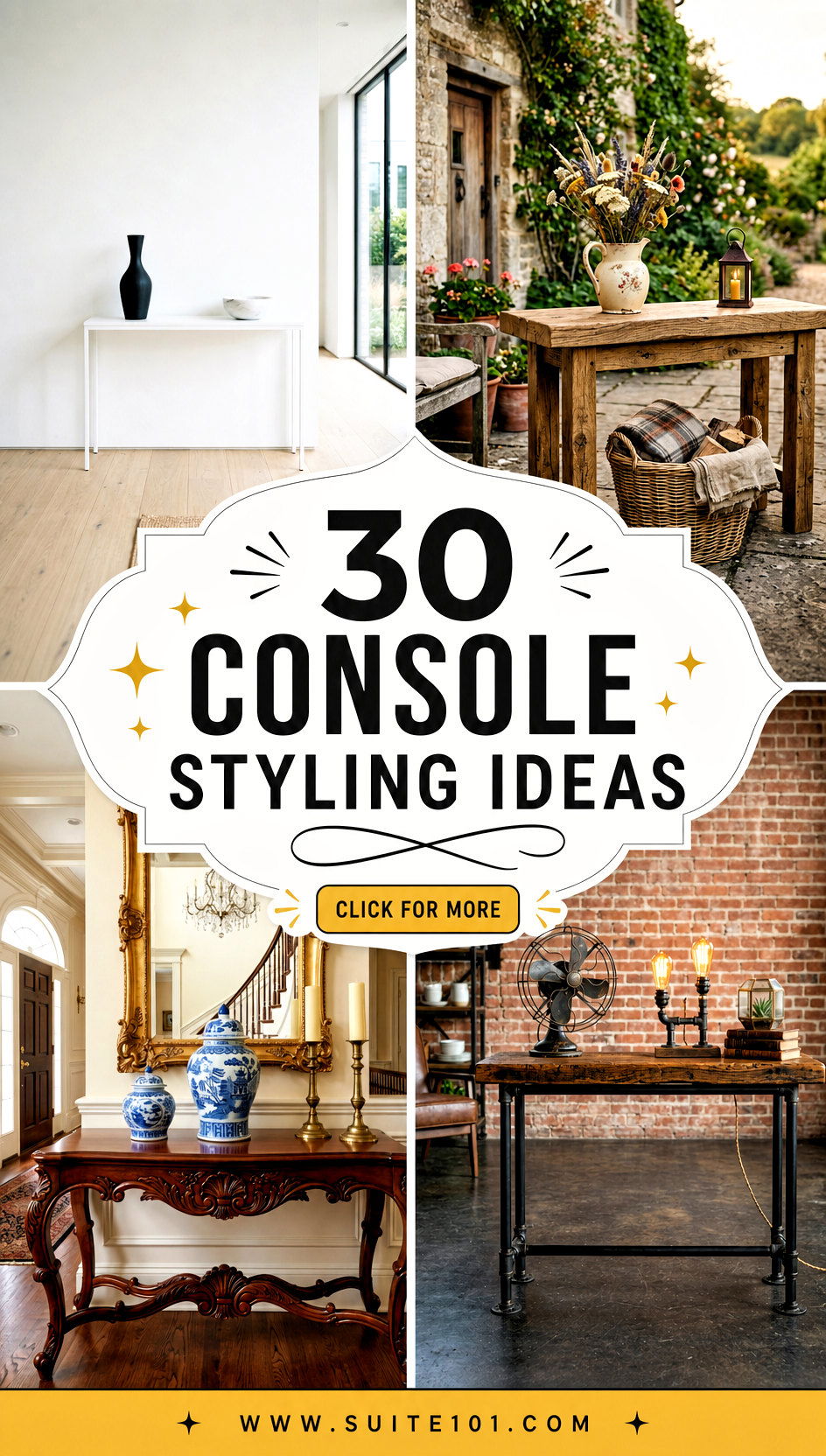 30 Console Styling Ideas for a Luxe Look That Feels Effortless - 30 Console Styling Ideas for a Luxe Look That Feels Effortless