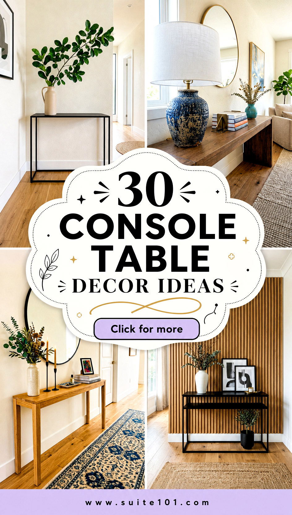 30 Console Table Decor Ideas to Elevate Your Entryway Style - 30 Console Table Decor Ideas to Elevate Your Entryway Style