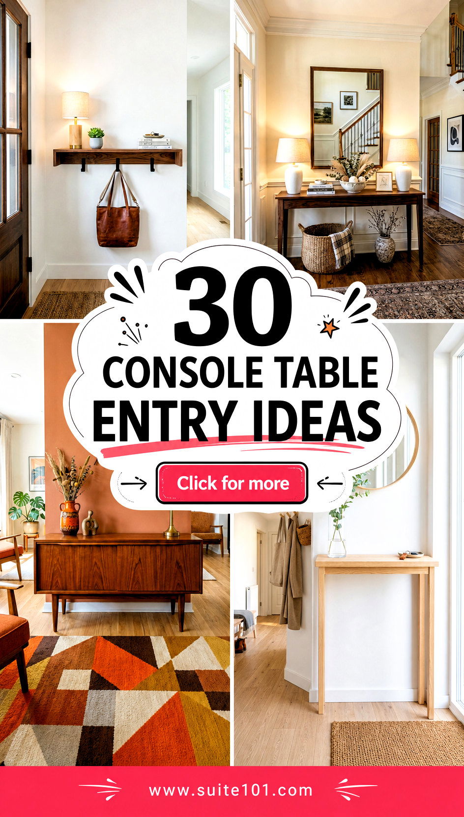 30 Console Table Entry Ideas for a Welcoming First Impression - 30 Console Table Entry Ideas for a Welcoming First Impression