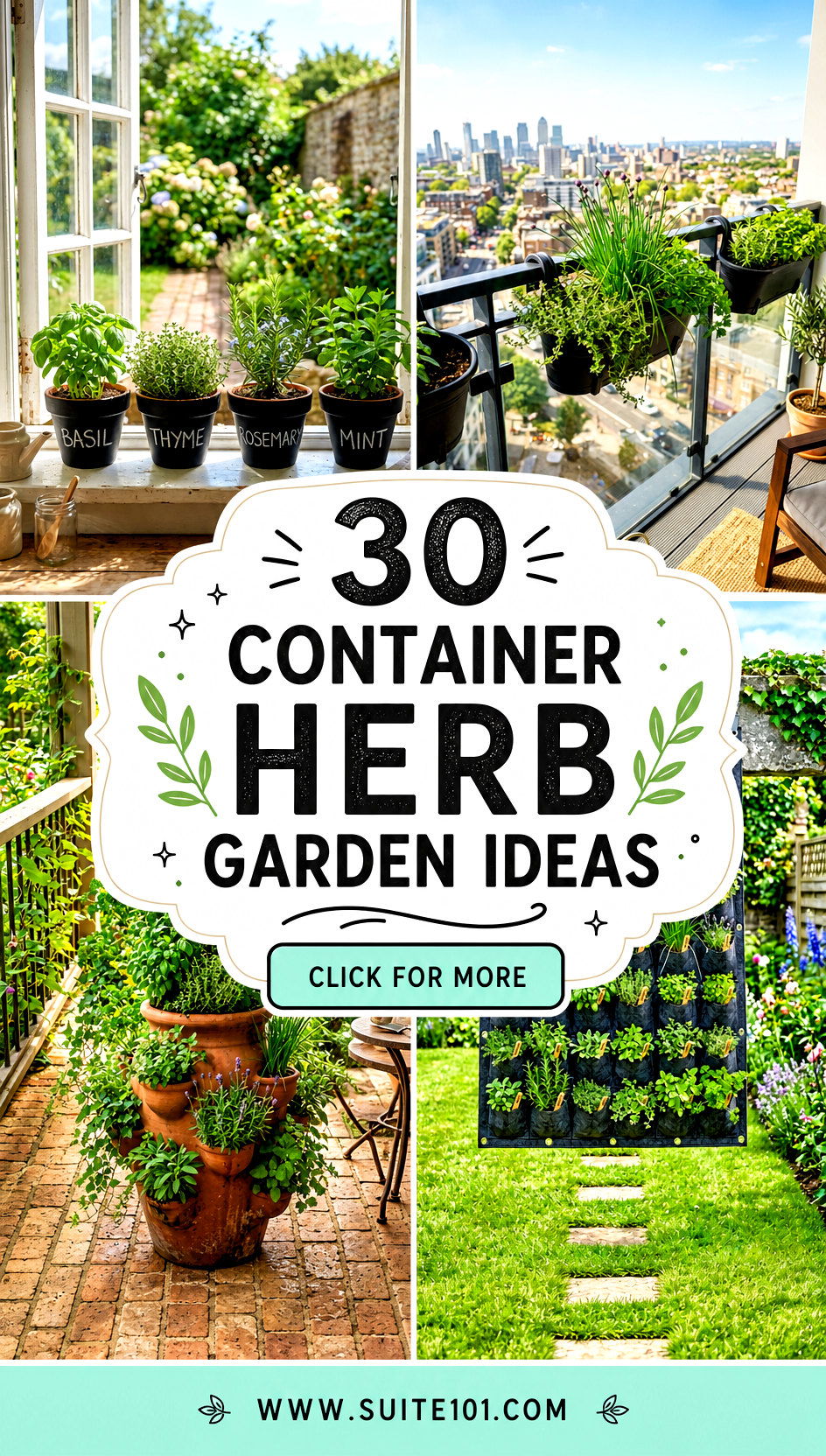 30 Container Herb Garden Ideas for Fresh Flavor on Demand - 30 Container Herb Garden Ideas for Fresh Flavor on Demand