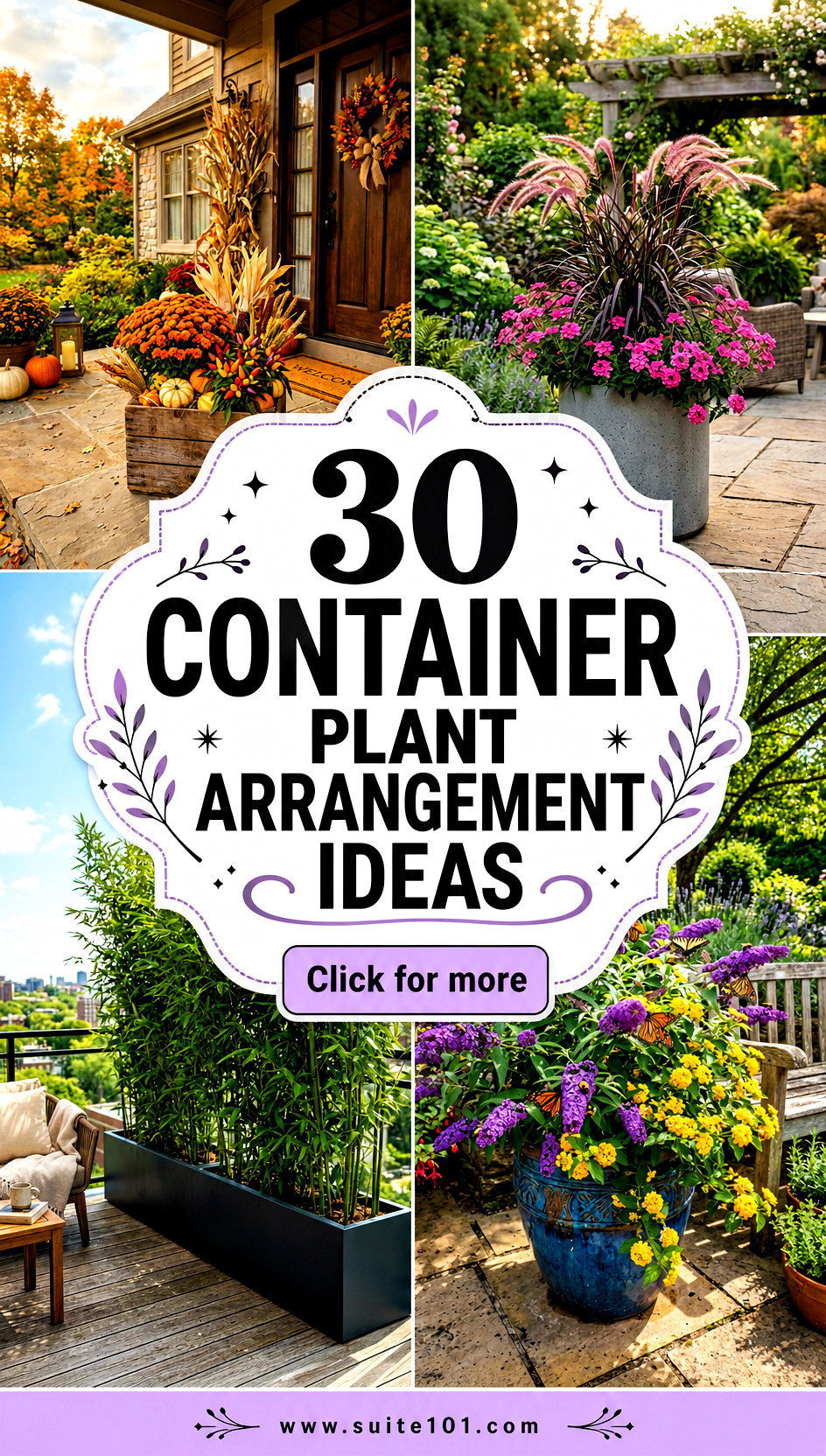 30 Container Plant Arrangement Ideas for a Beautiful Layout - 30 Container Plant Arrangement Ideas for a Beautiful Layout