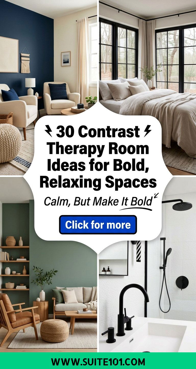 30 Contrast Therapy Room Ideas for Bold Relaxing Spaces - 30 Contrast Therapy Room Ideas for Bold, Relaxing Spaces