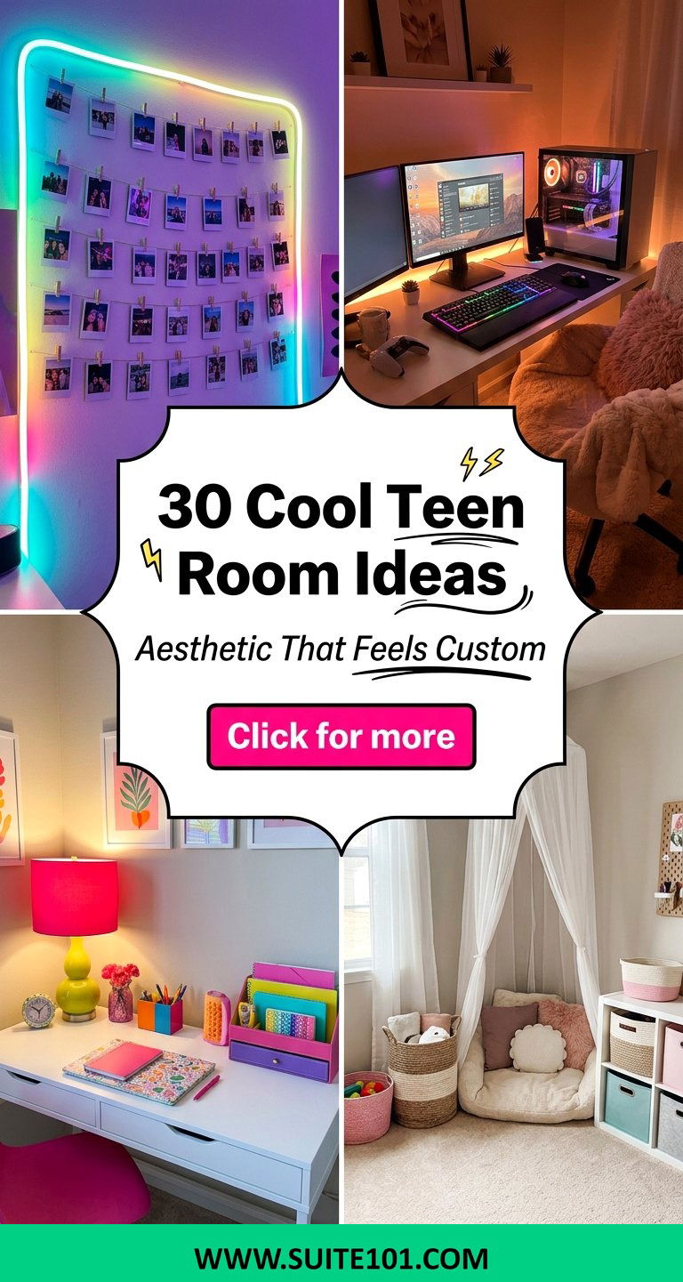 30 Cool Teen Room Ideas Aesthetic That Look Totally Custom - 30 Cool Teen Room Ideas Aesthetic That Look Totally Custom