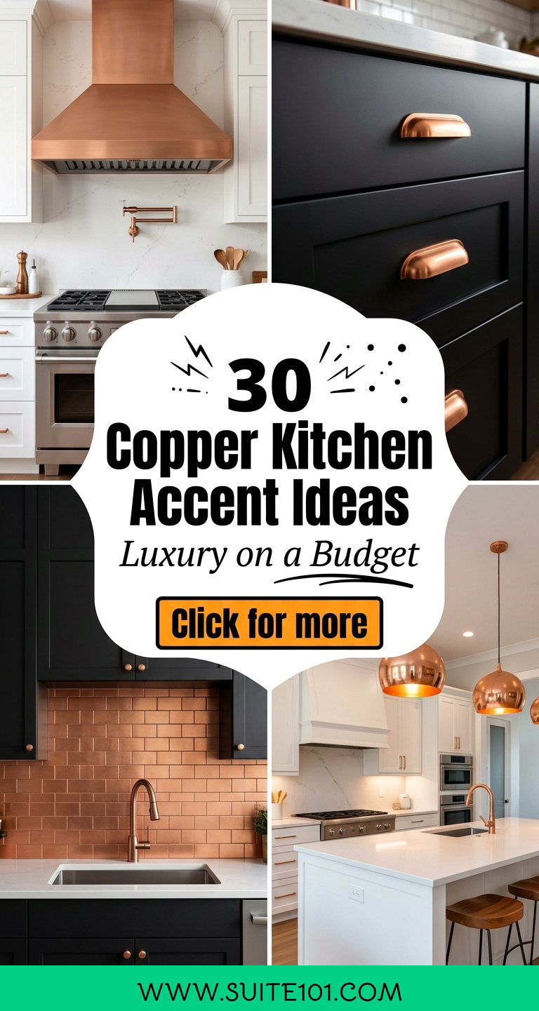 30 Copper Kitchen Accent Ideas That Look Luxury on a Budget - 30 Copper Kitchen Accent Ideas That Look Luxury on a Budget