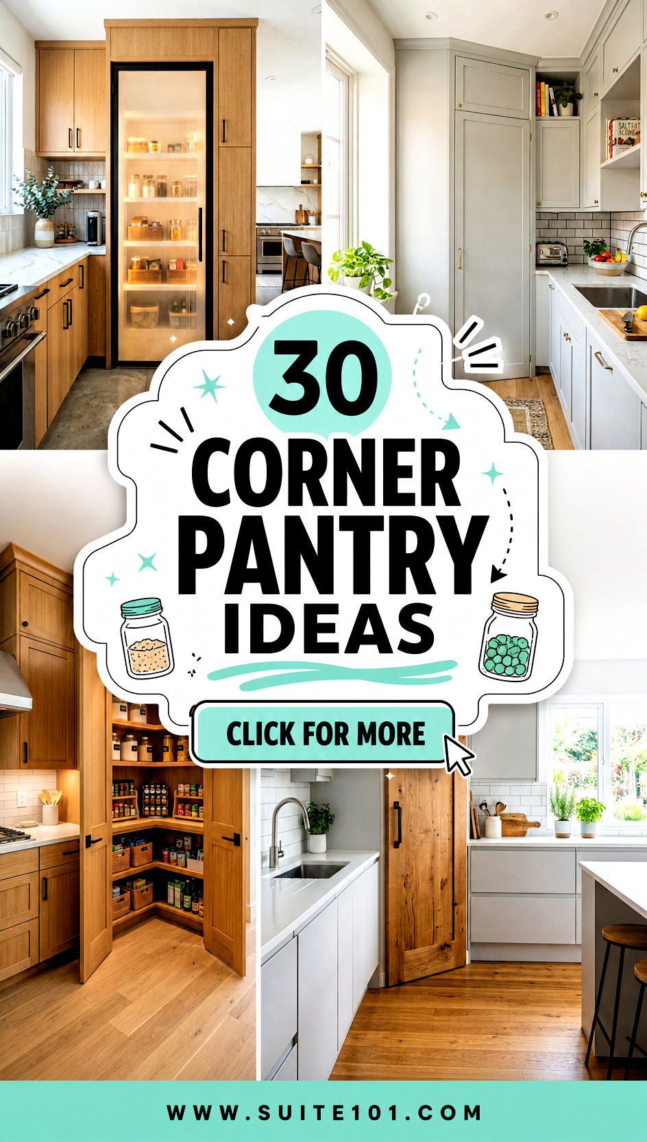 30 Corner Pantry Ideas to Create More Storage in Any Kitchen - 30 Corner Pantry Ideas to Create More Storage in Any Kitchen