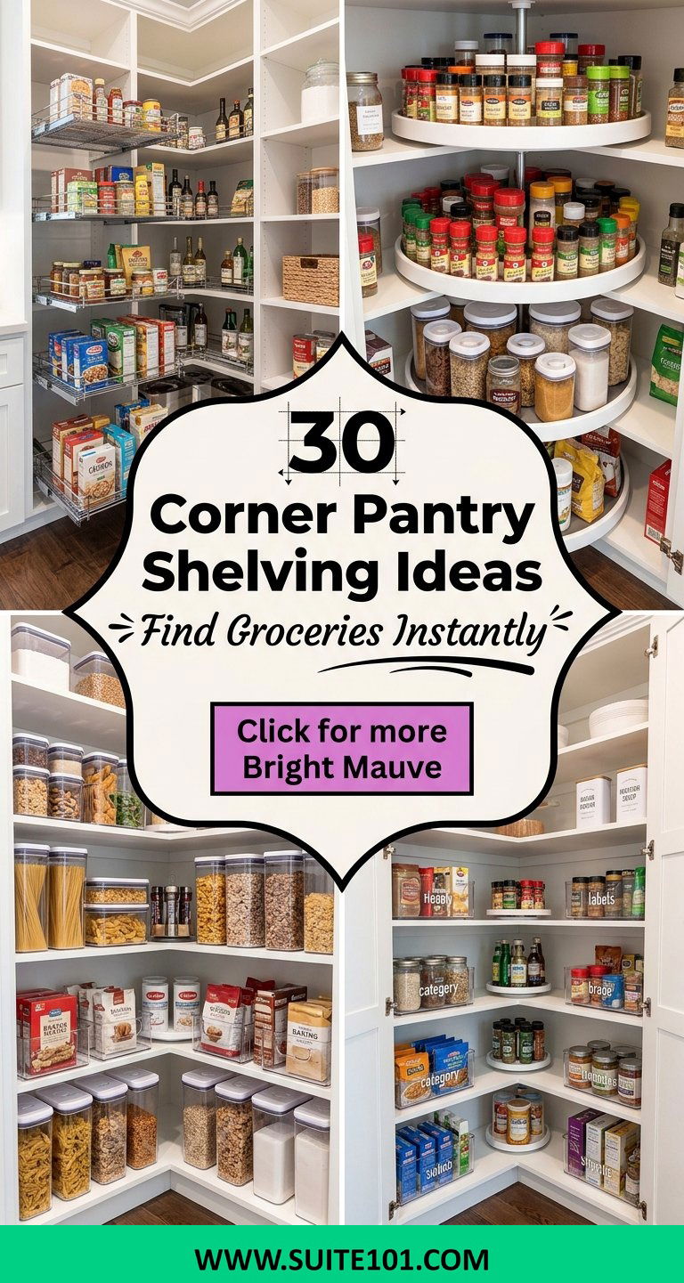 30 Corner Pantry Shelving Ideas for Neat Easy-to-Find Groceries - 30 Corner Pantry Shelving Ideas for Neat, Easy-to-Find Groceries