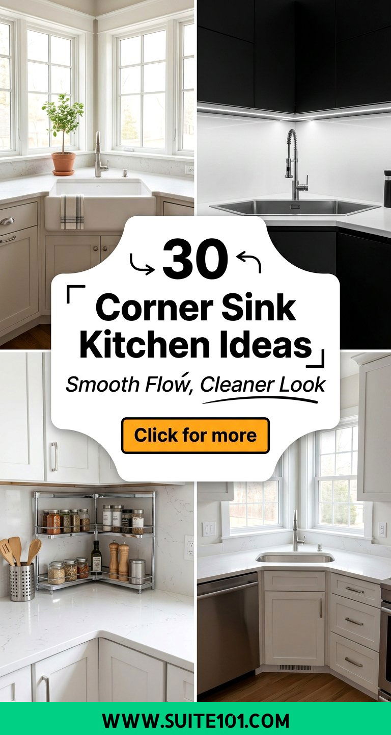 30 Corner Sink Kitchen Ideas for Stylish Layouts and Better Flow - 30 Corner Sink Kitchen Ideas for Stylish Layouts and Better Flow