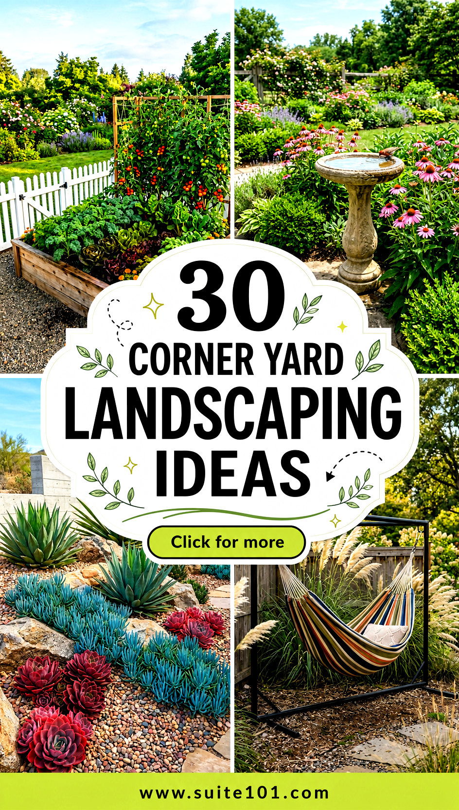 30 Corner Yard Landscaping Ideas for a Stunning Curb Appeal - 30 Corner Yard Landscaping Ideas for a Stunning Curb Appeal
