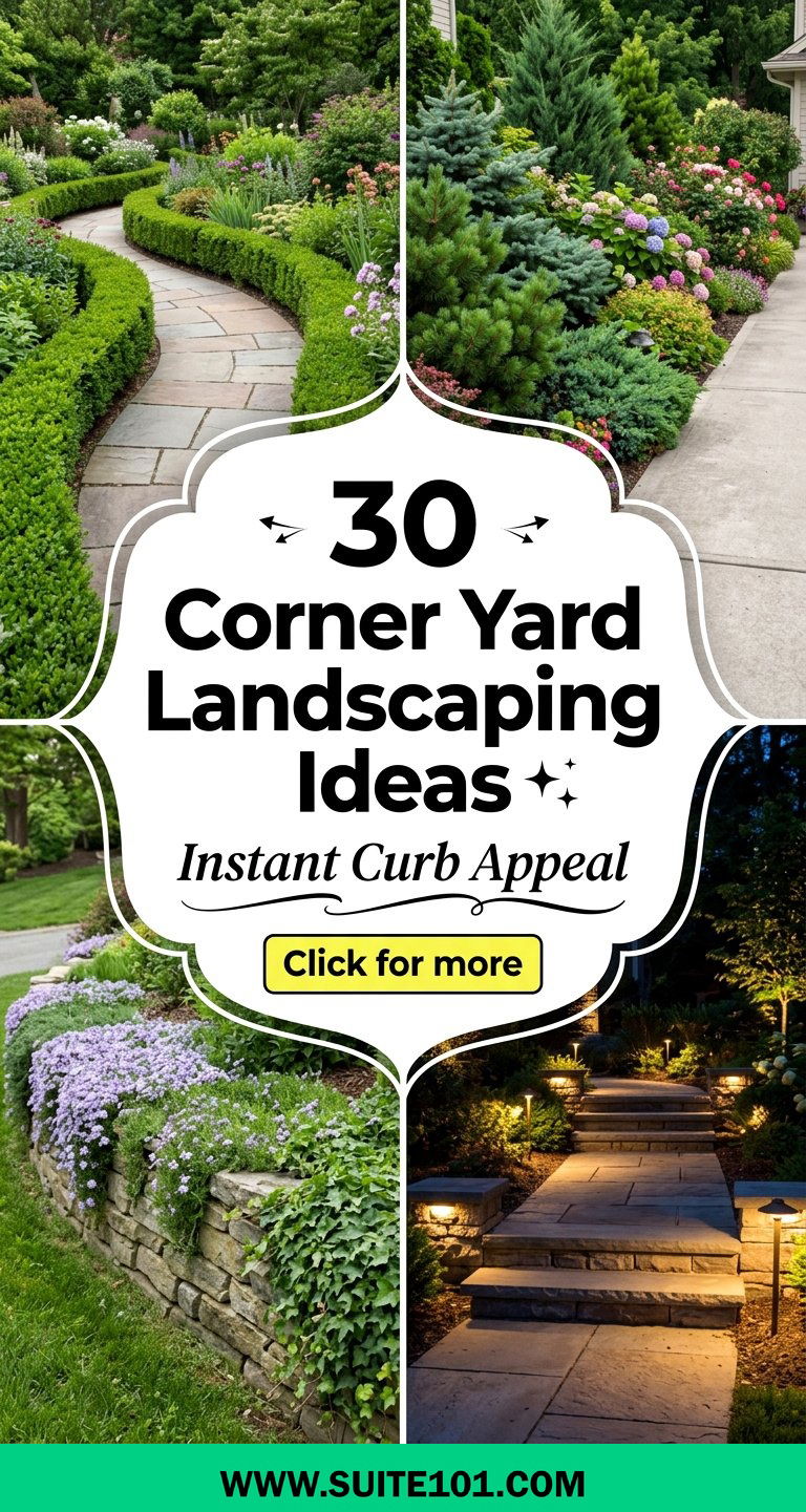 30 Corner Yard Landscaping Ideas for a Stunning Curb Appeal - 30 Corner Yard Landscaping Ideas for a Stunning Curb Appeal