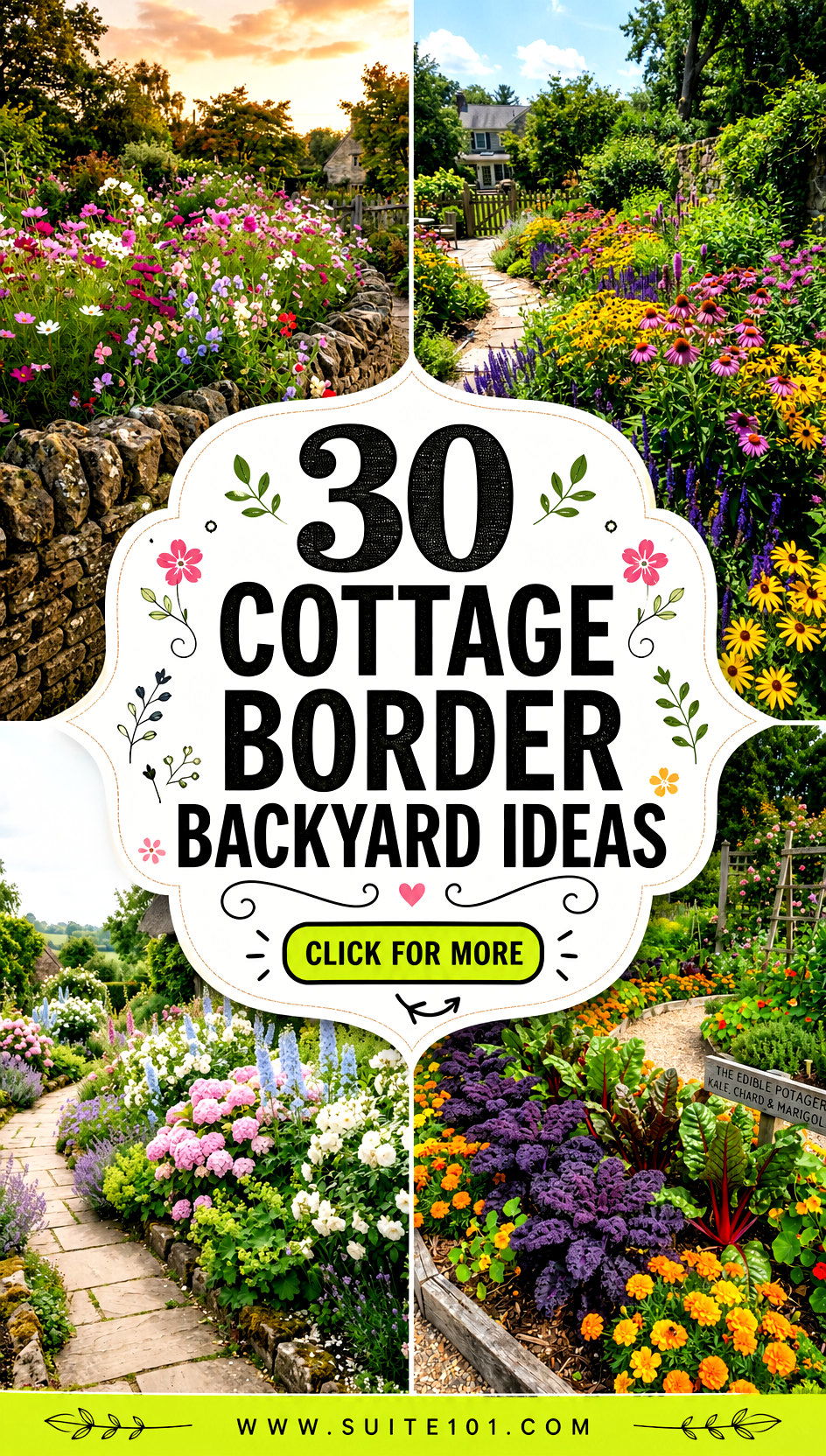 30 Cottage Border Backyard Ideas for Lush Walkway Charm Now - 30 Cottage Border Backyard Ideas for Lush Walkway Charm, Now