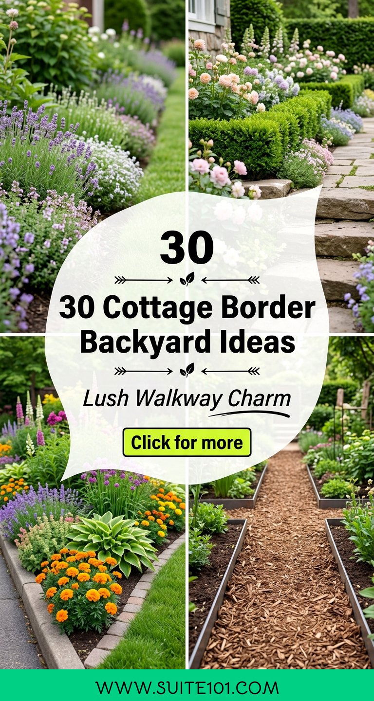 30 Cottage Border Backyard Ideas for Lush Walkway Charm Now - 30 Cottage Border Backyard Ideas for Lush Walkway Charm, Now