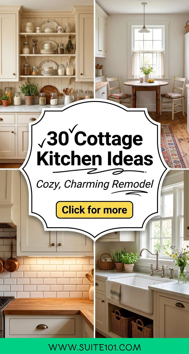 30 Cottage Kitchen Ideas for a Cozy Charming Remodel Today - 30 Cottage Kitchen Ideas for a Cozy, Charming Remodel Today