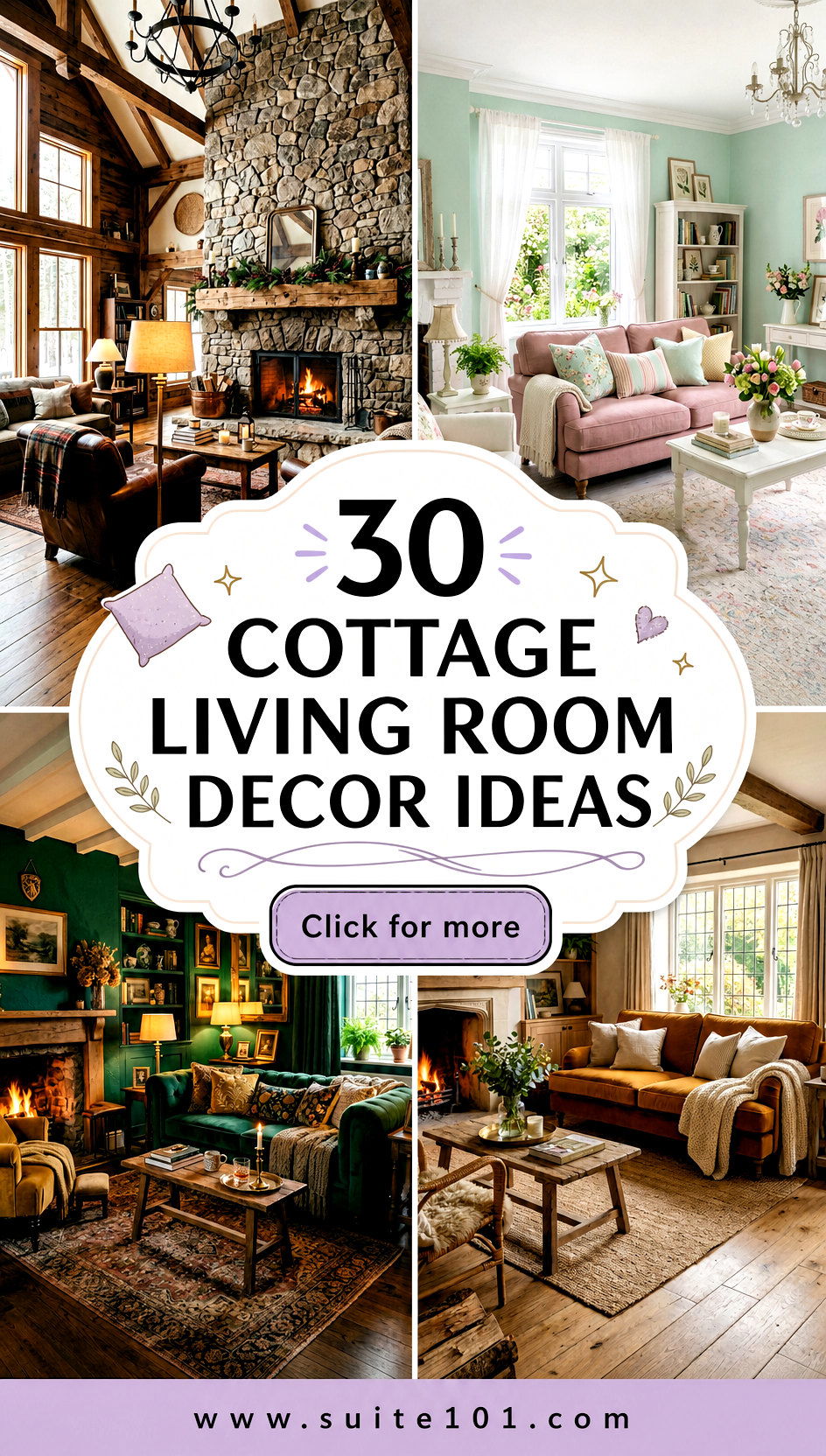 30 Cottage Living Room Decor Ideas for Warm Welcoming Style - 30 Cottage Living Room Decor Ideas for Warm, Welcoming Style