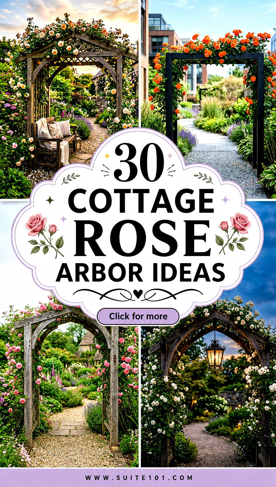 30 Cottage Rose Arbor Ideas for a Romantic Garden Entryway - 30 Cottage Rose Arbor Ideas for a Romantic Garden Entryway