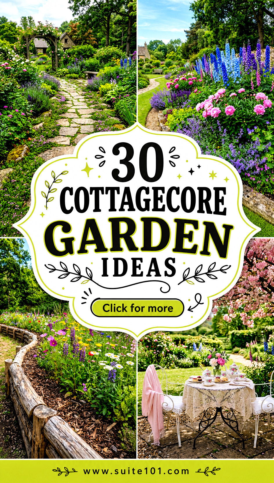 30 Cottagecore Garden Ideas to Grow Whimsical Cottage-Look Oasis - 30 Cottagecore Garden Ideas to Grow Whimsical, Cottage-Look Oasis