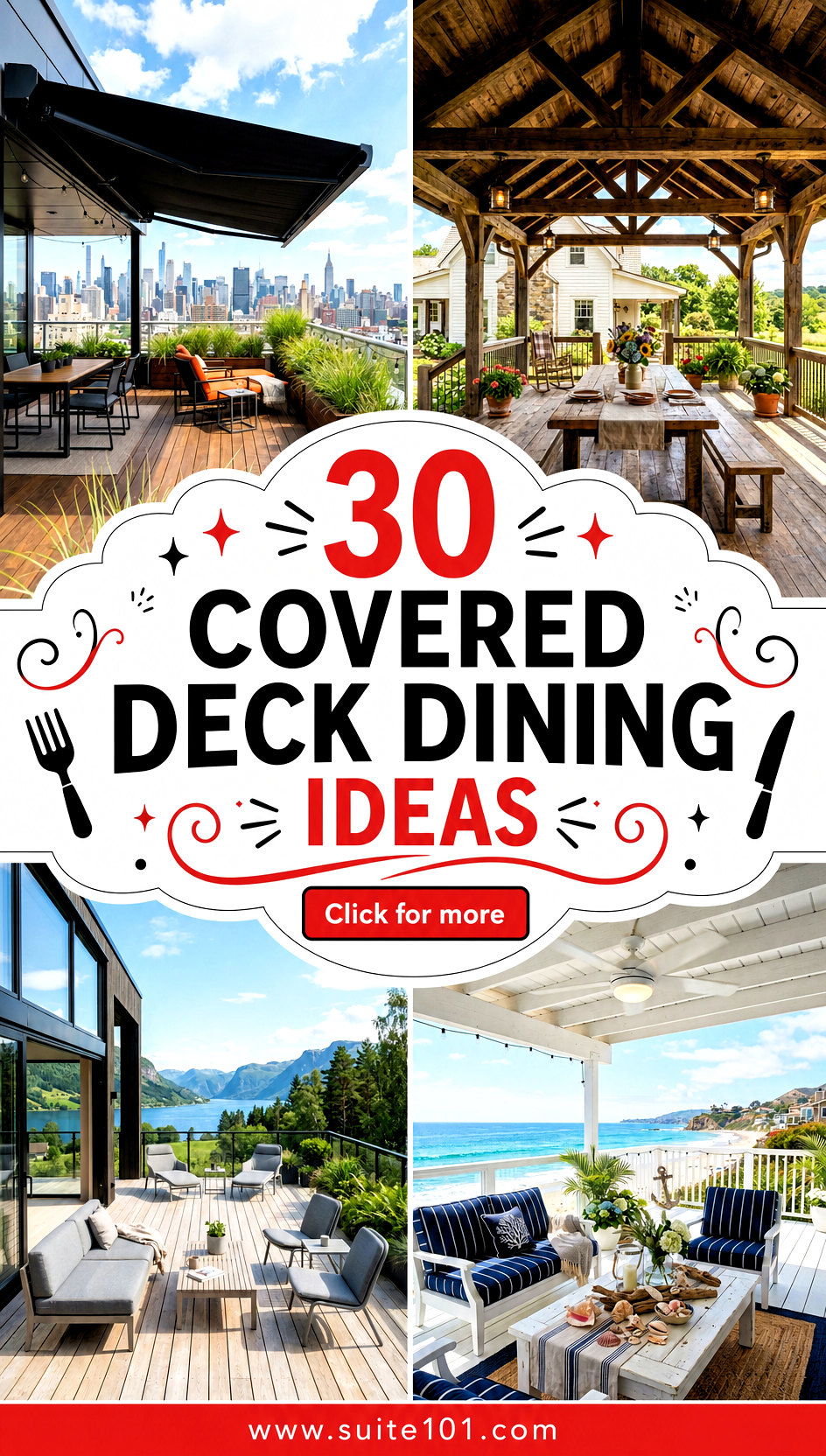 30 Covered Deck Dining Ideas for Memorable Outdoor Meals - 30 Covered Deck Dining Ideas for Memorable Outdoor Meals