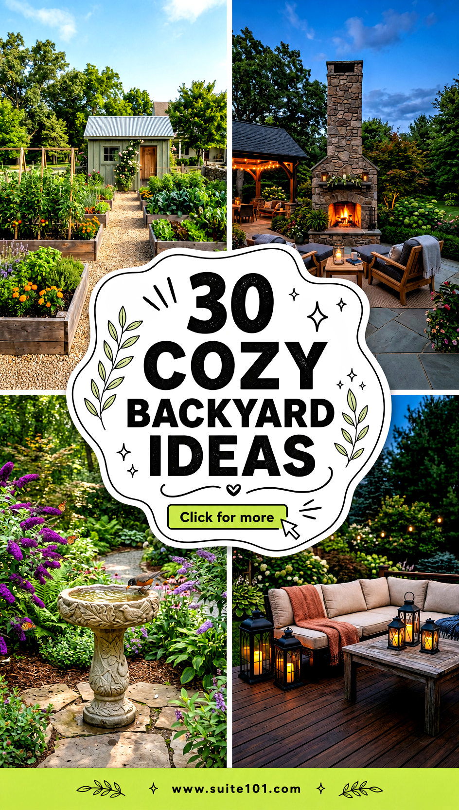 30 Cozy Backyard Ideas to Create a Relaxing Retreat at Home - 30 Cozy Backyard Ideas to Create a Relaxing Retreat at Home
