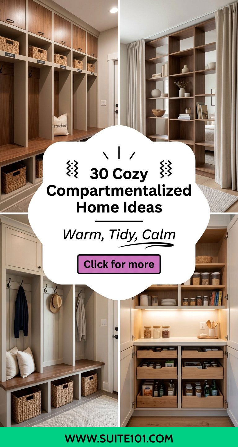 30 Cozy Compartmentalized Home Ideas for Warm Organized Spaces - 30 Cozy Compartmentalized Home Ideas for Warm, Organized Spaces