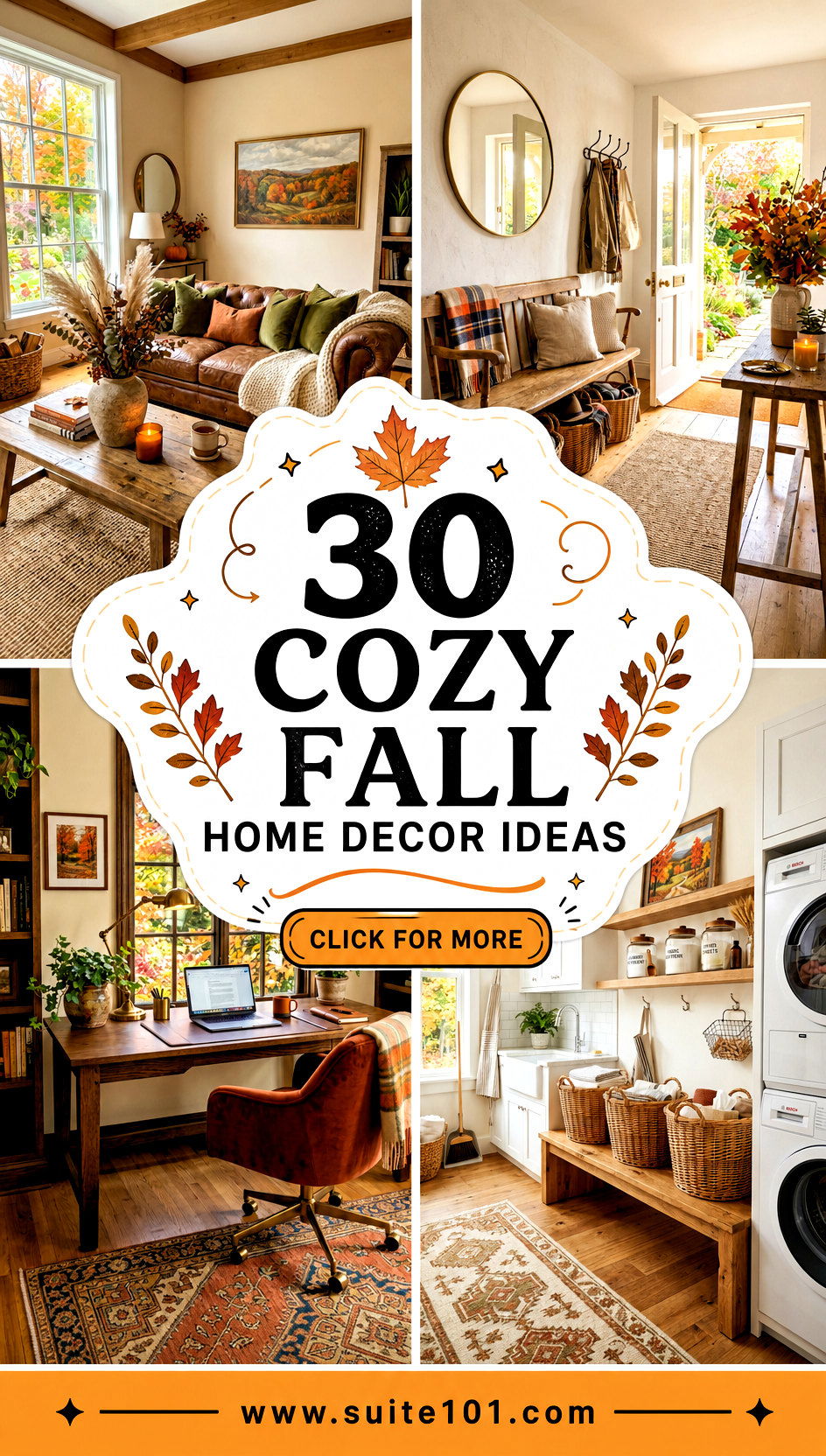 30 Cozy Fall Home Decor Ideas That Make Every Room Feel Inviting - 30 Cozy Fall Home Decor Ideas That Make Every Room Feel Inviting