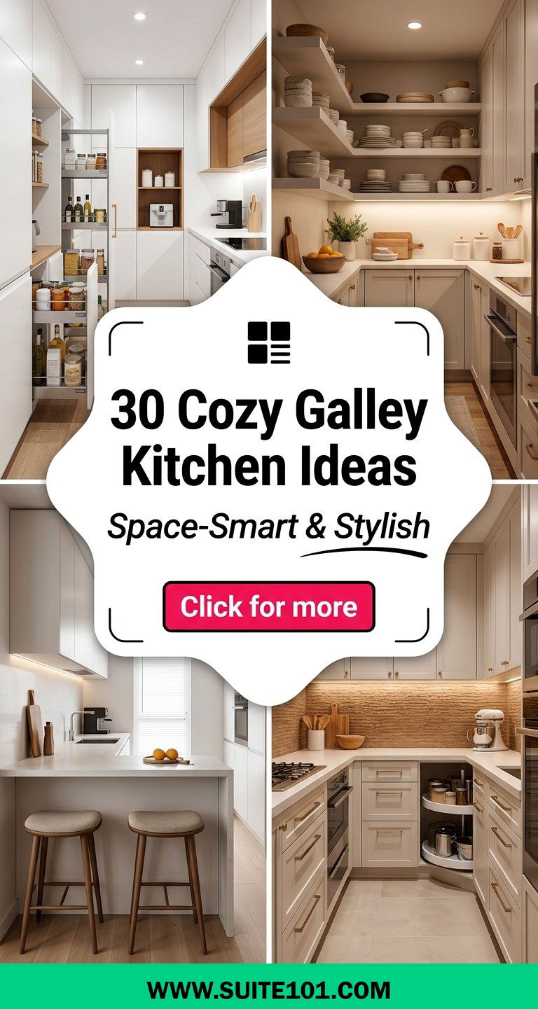 30 Cozy Galley Kitchen Ideas That Maximize Style and Space - 30 Cozy Galley Kitchen Ideas That Maximize Style and Space