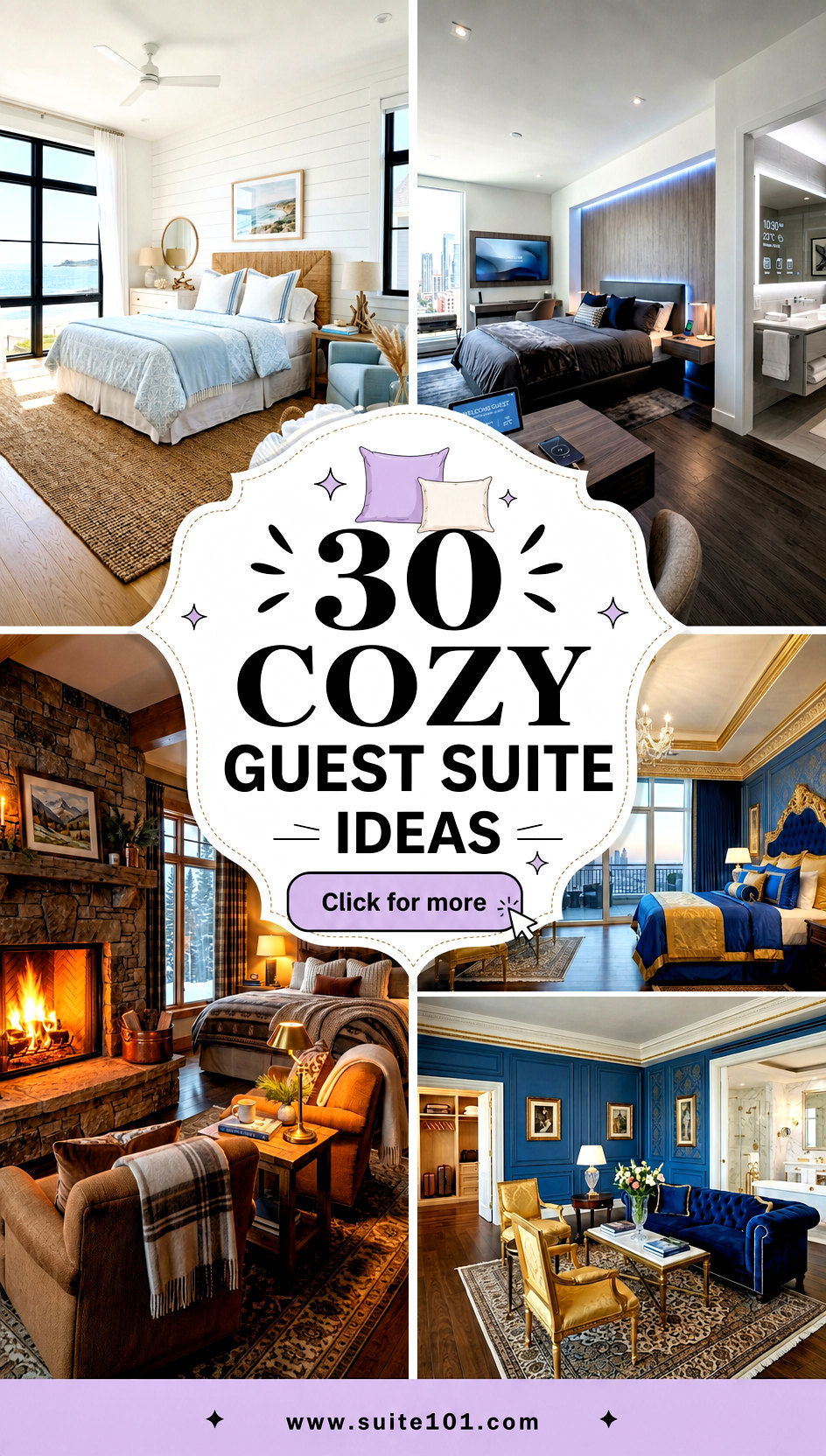 30 Cozy Guest Suite Ideas to Impress and Comfort Overnight - 30 Cozy Guest Suite Ideas to Impress and Comfort Overnight