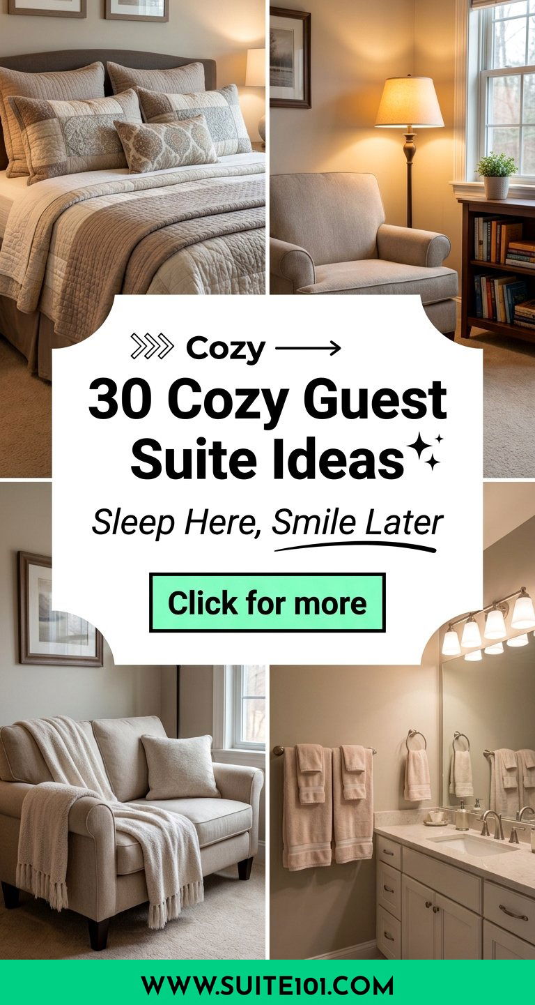 30 Cozy Guest Suite Ideas to Impress and Comfort Overnight - 30 Cozy Guest Suite Ideas to Impress and Comfort Overnight