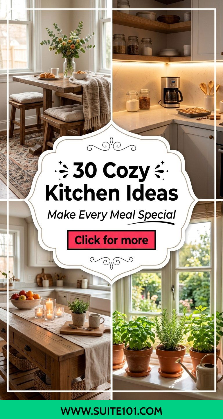 30 Cozy Kitchen Ideas to Make Everyday Cooking Feel Special - 30 Cozy Kitchen Ideas to Make Everyday Cooking Feel Special