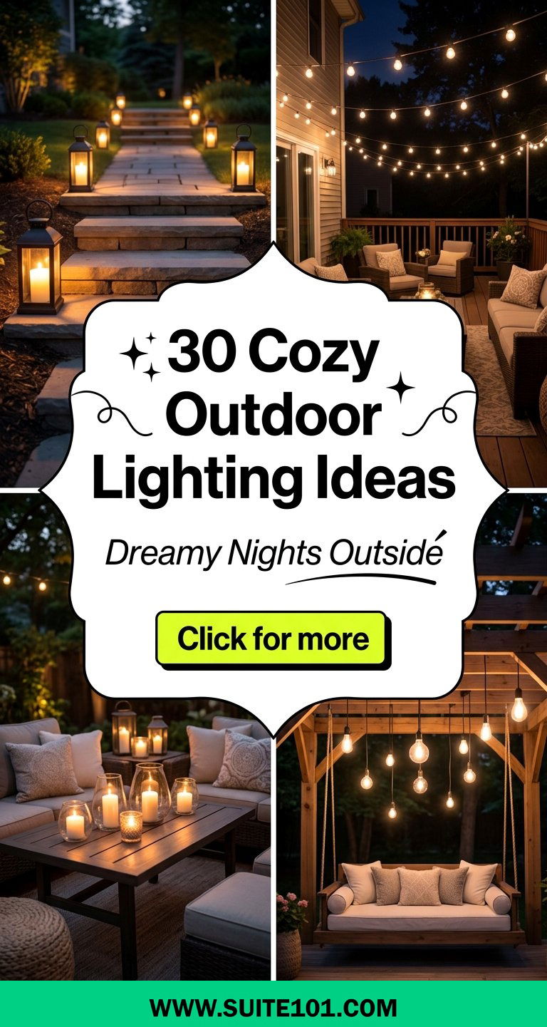 30 Cozy Outdoor Lighting Ideas for Dreamy Nights Outside - 30 Cozy Outdoor Lighting Ideas for Dreamy Nights Outside