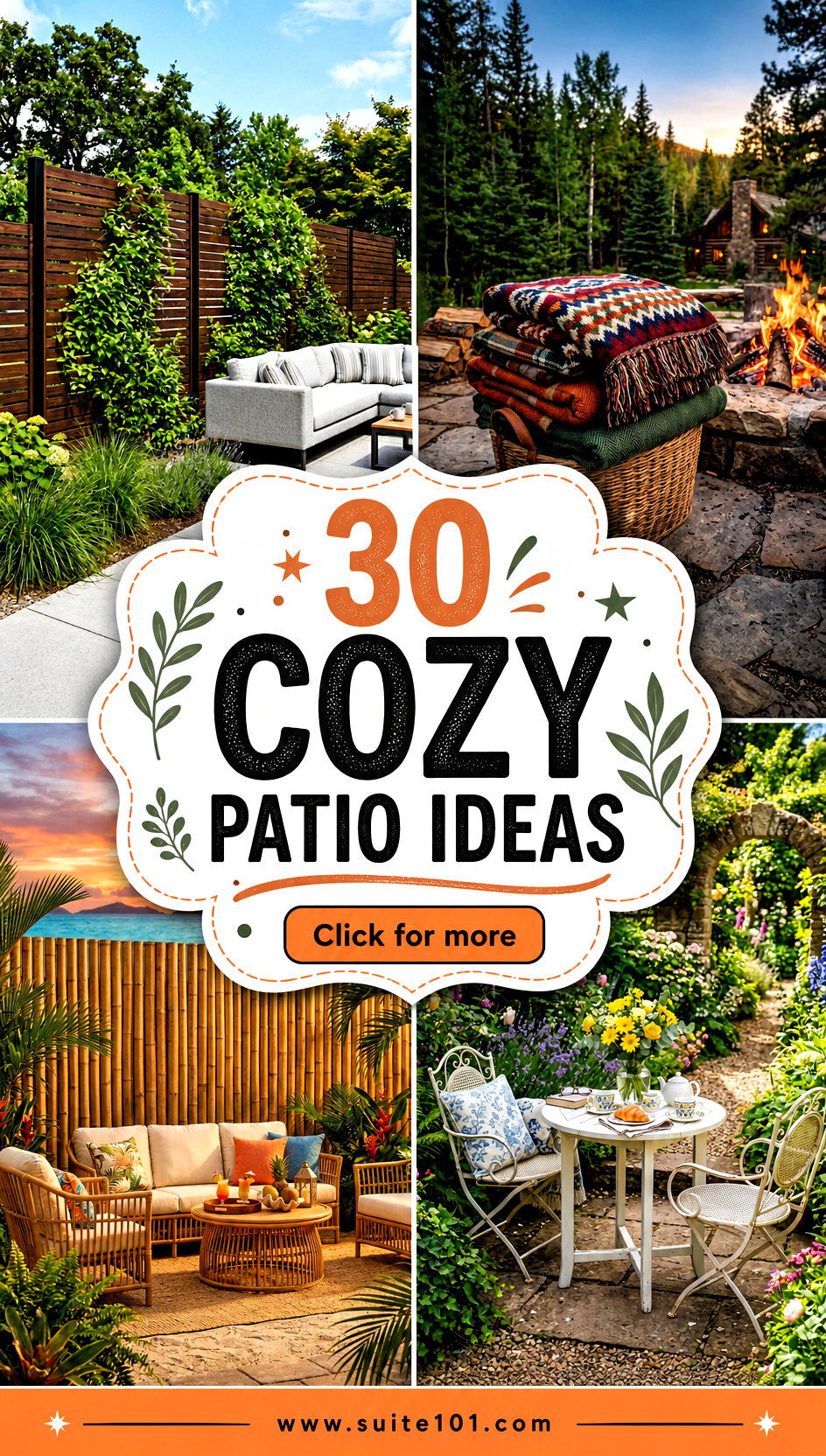 30 Cozy Patio Ideas for a Warm Inviting Outdoor Space - 30 Cozy Patio Ideas for a Warm, Inviting Outdoor Space
