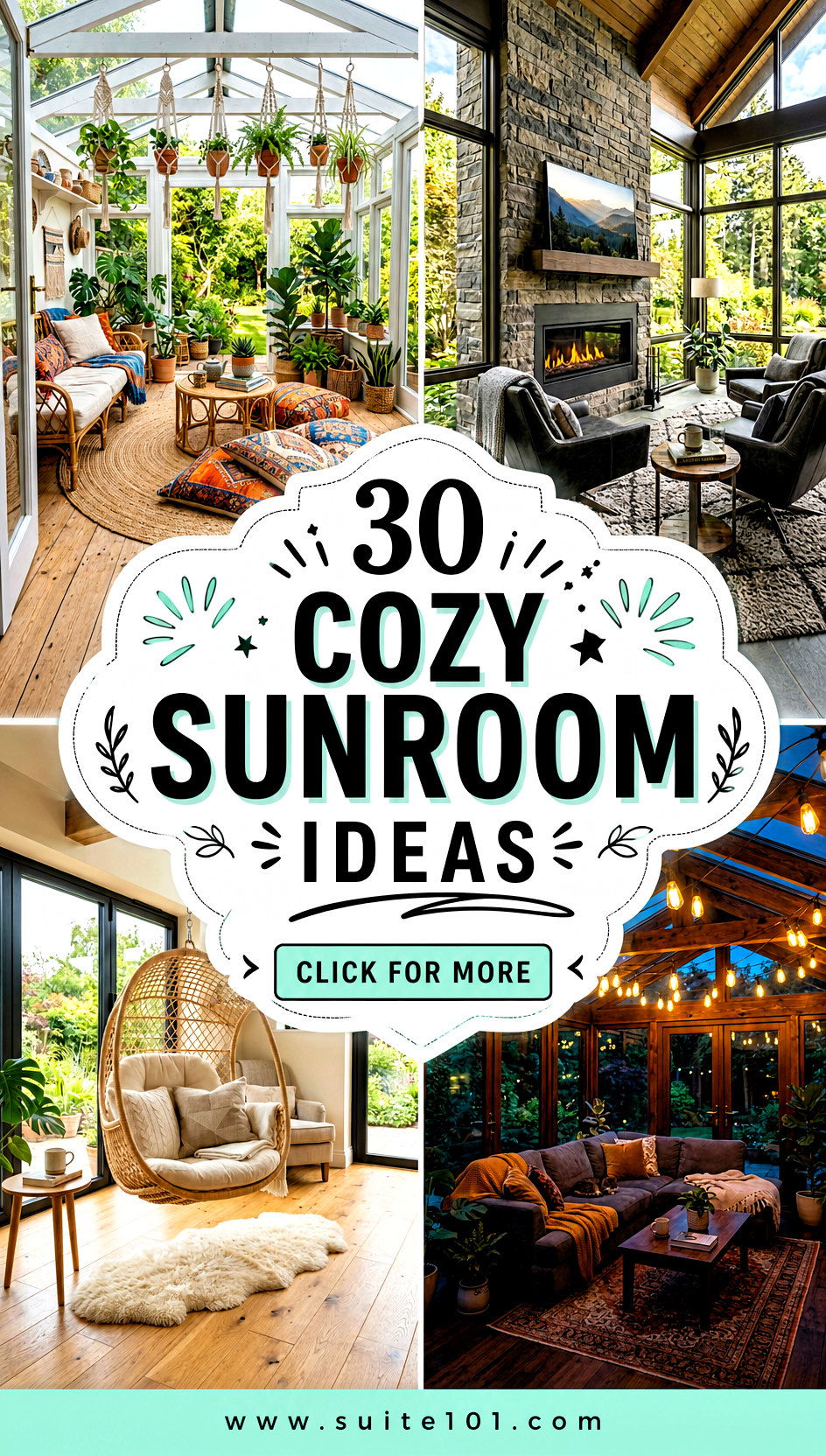 30 Cozy Sunroom Ideas for Year-Round Relaxing Comfort Style - 30 Cozy Sunroom Ideas for Year-Round Relaxing Comfort Style