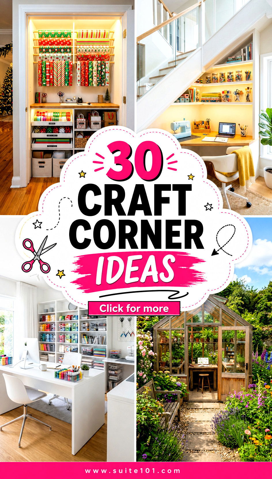 30 Craft Corner Ideas to Make Creative Space Feel Just Right - 30 Craft Corner Ideas to Make Creative Space Feel Just Right