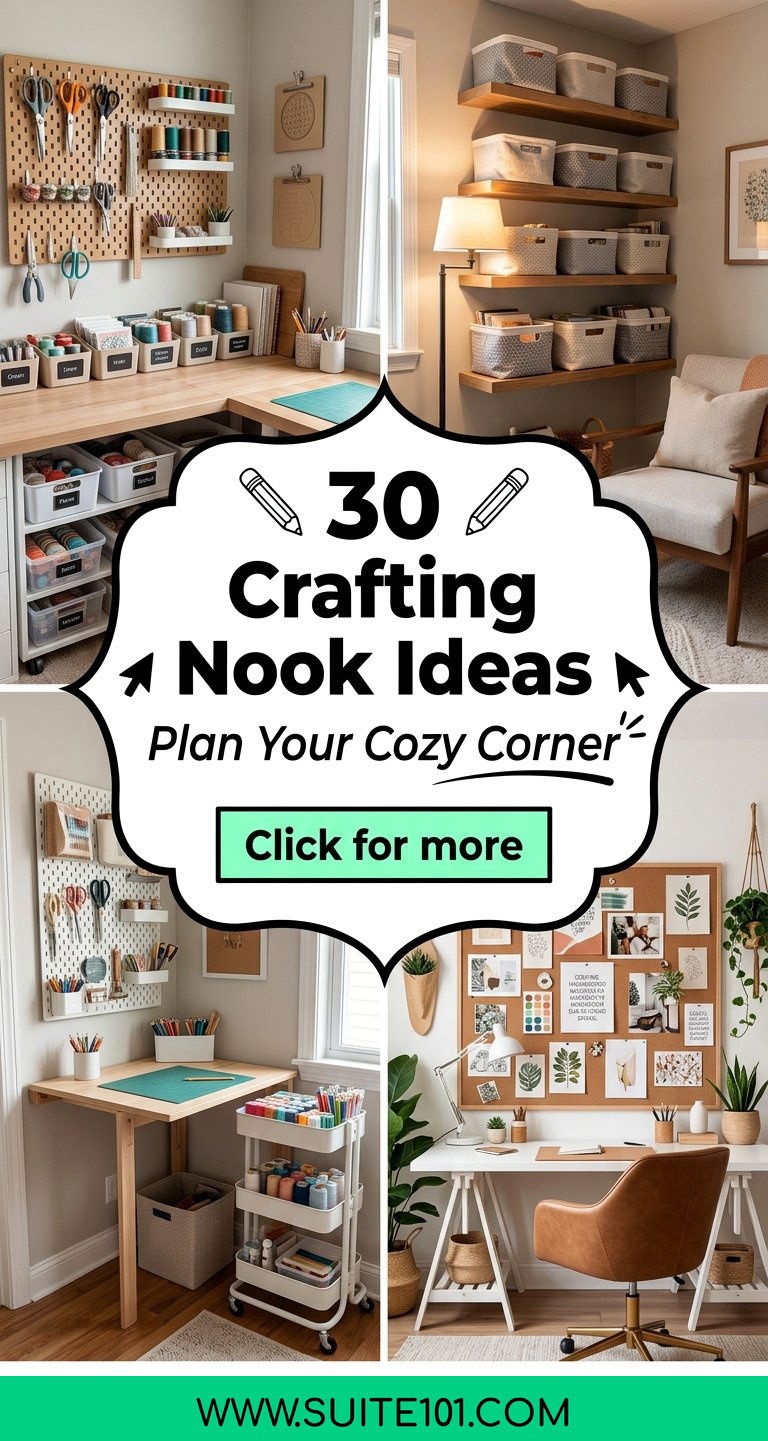 30 Crafting Nook Ideas Plan a Cozy Corner for Your Next Project - 30 Crafting Nook Ideas: Plan a Cozy Corner for Your Next Project