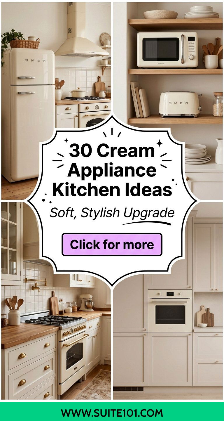 30 Cream Appliance Kitchen Ideas for a Soft Stylish Upgrade - 30 Cream Appliance Kitchen Ideas for a Soft, Stylish Upgrade