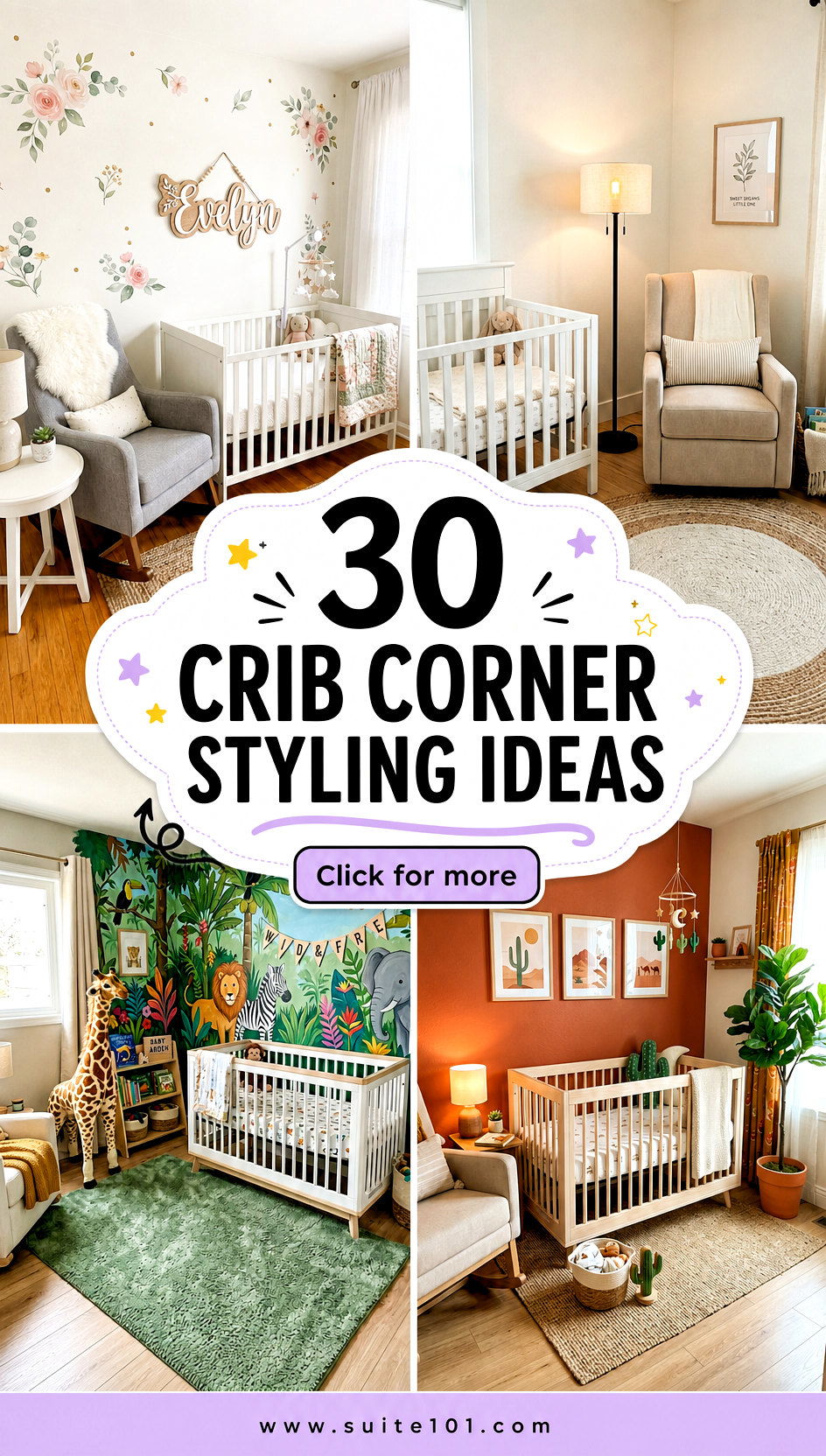 30 Crib Corner Styling Ideas Cute Setups for Nursery Bliss - 30 Crib Corner Styling Ideas: Cute Setups for Nursery Bliss