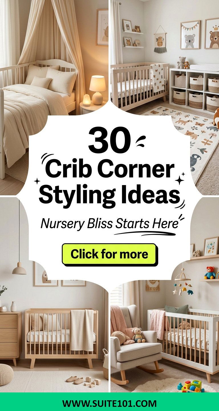 30 Crib Corner Styling Ideas Cute Setups for Nursery Bliss - 30 Crib Corner Styling Ideas: Cute Setups for Nursery Bliss