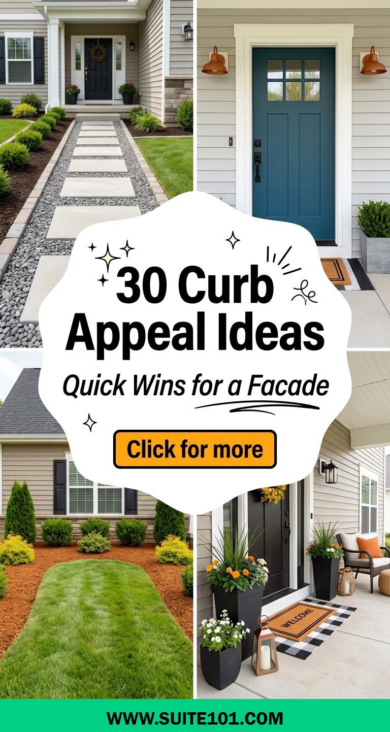 30 Curb Appeal Ideas Quick Wins for a Beautiful Facade - 30 Curb Appeal Ideas: Quick Wins for a Beautiful Facade