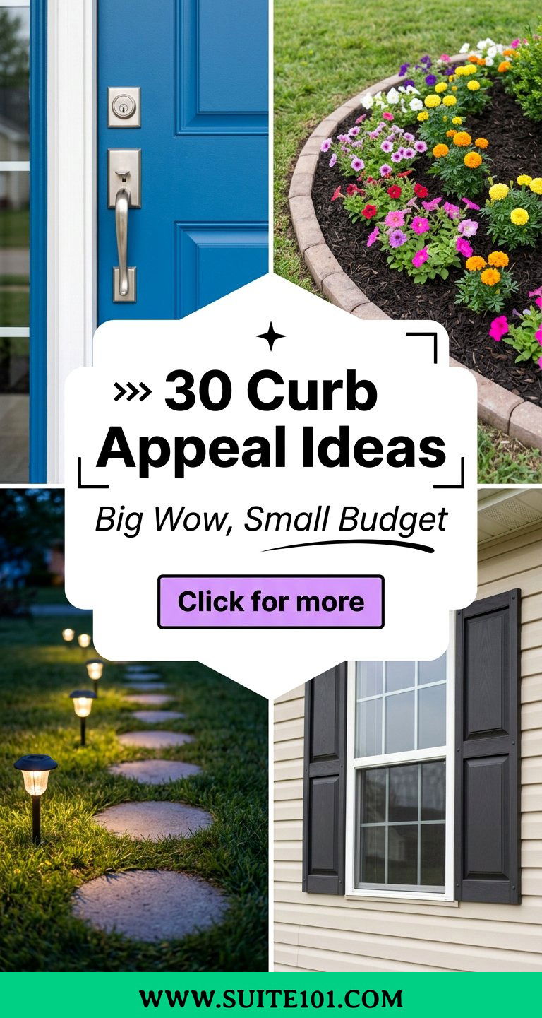 30 Curb Appeal Ideas for Small Homes That Wow on a Budget - 30 Curb Appeal Ideas for Small Homes That Wow on a Budget