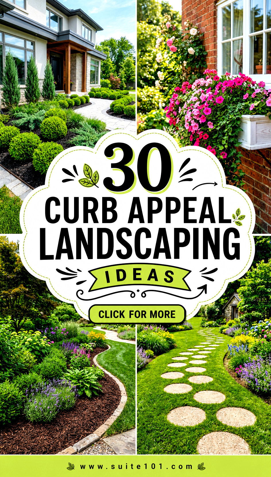 30 Curb Appeal Landscaping Ideas Upgrade Yards With Style - 30 Curb Appeal Landscaping Ideas: Upgrade Yards With Style