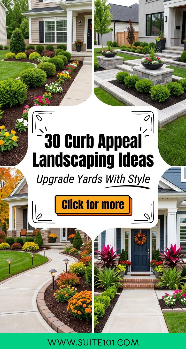 30 Curb Appeal Landscaping Ideas Upgrade Yards With Style - 30 Curb Appeal Landscaping Ideas: Upgrade Yards With Style