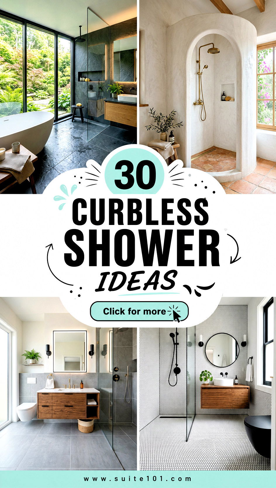 30 Curbless Shower Ideas Accessible Designs Youll Love - 30 Curbless Shower Ideas: Accessible Designs You'll Love