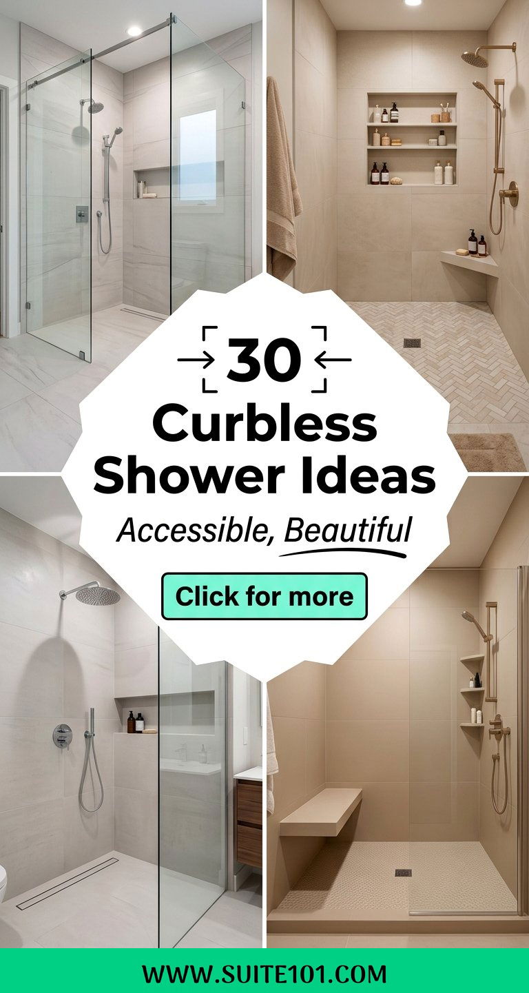 30 Curbless Shower Ideas Accessible Designs Youll Love - 30 Curbless Shower Ideas: Accessible Designs You'll Love