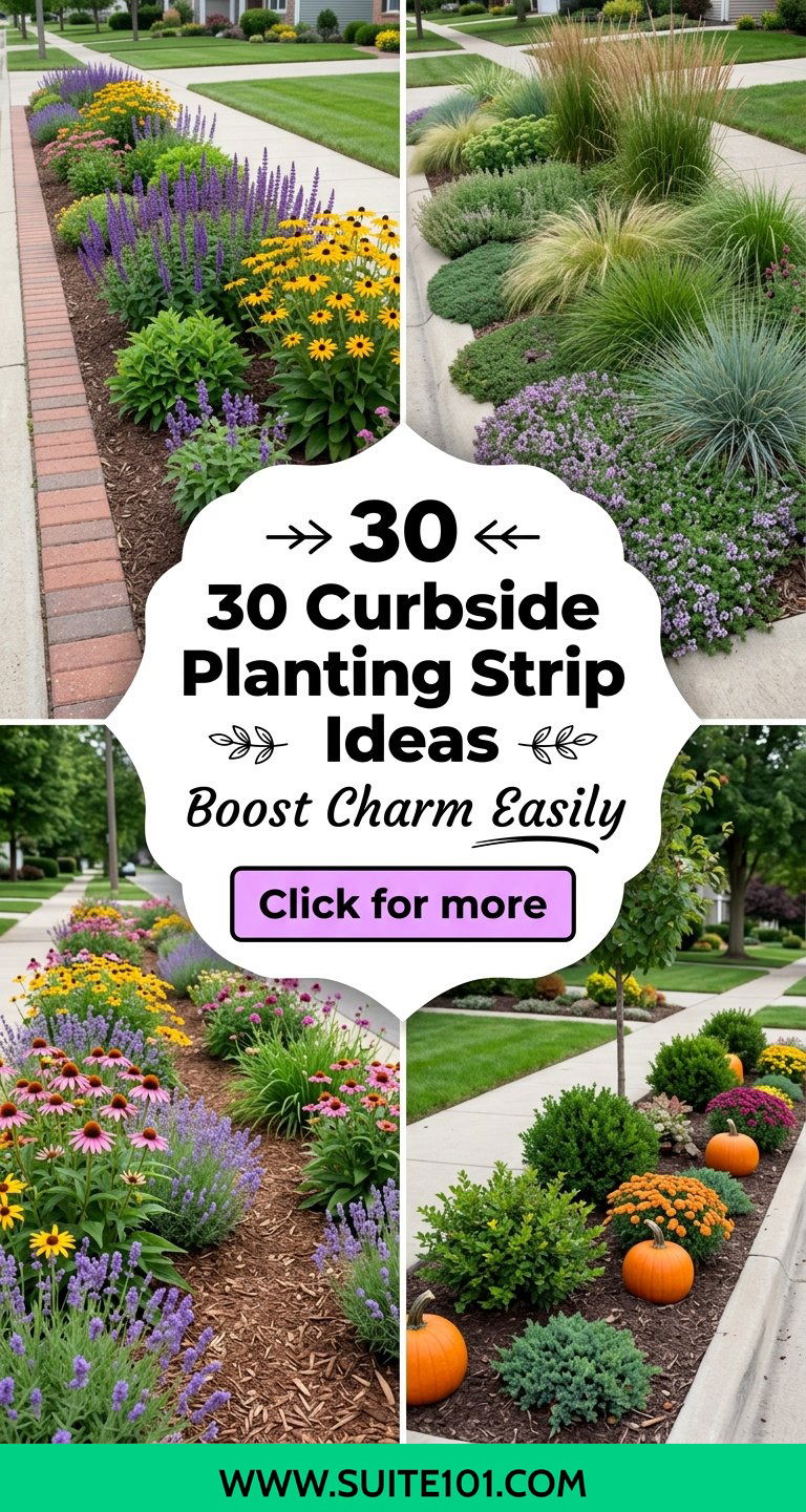 30 Curbside Planting Strip Ideas Easy Ways to Boost Charm - 30 Curbside Planting Strip Ideas: Easy Ways to Boost Charm