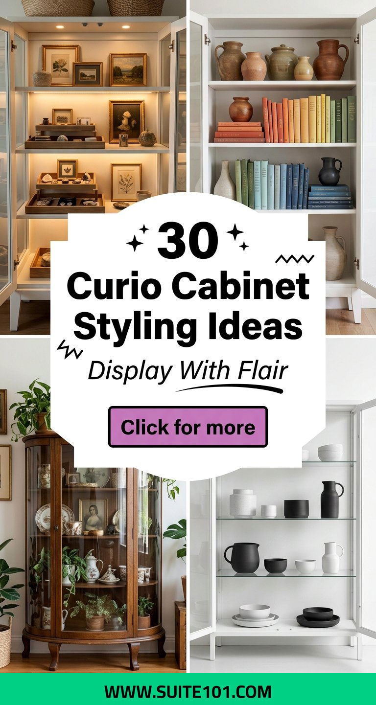 30 Curio Cabinet Styling Ideas Display Collectibles With Flair - 30 Curio Cabinet Styling Ideas: Display Collectibles With Flair