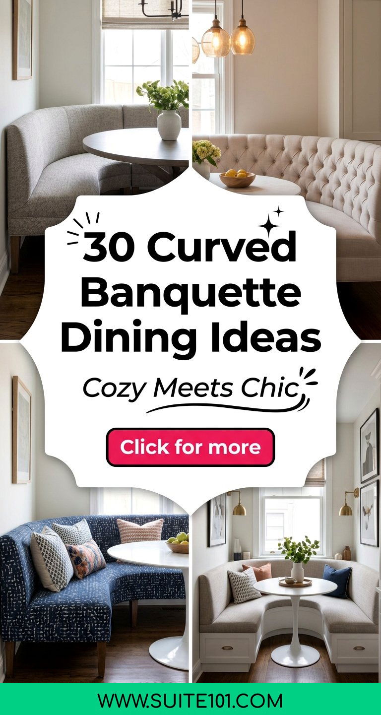 30 Curved Banquette Dining Ideas For Cozy Stylish Mealtimes - 30 Curved Banquette Dining Ideas For Cozy, Stylish Mealtimes