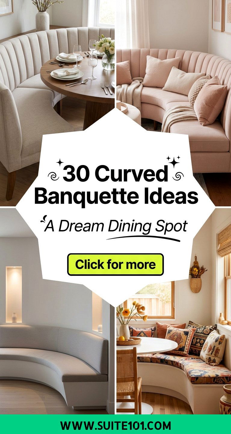 30 Curved Banquette Ideas Turn Any Dining Area Into a Dream Spot - 30 Curved Banquette Ideas: Turn Any Dining Area Into a Dream Spot