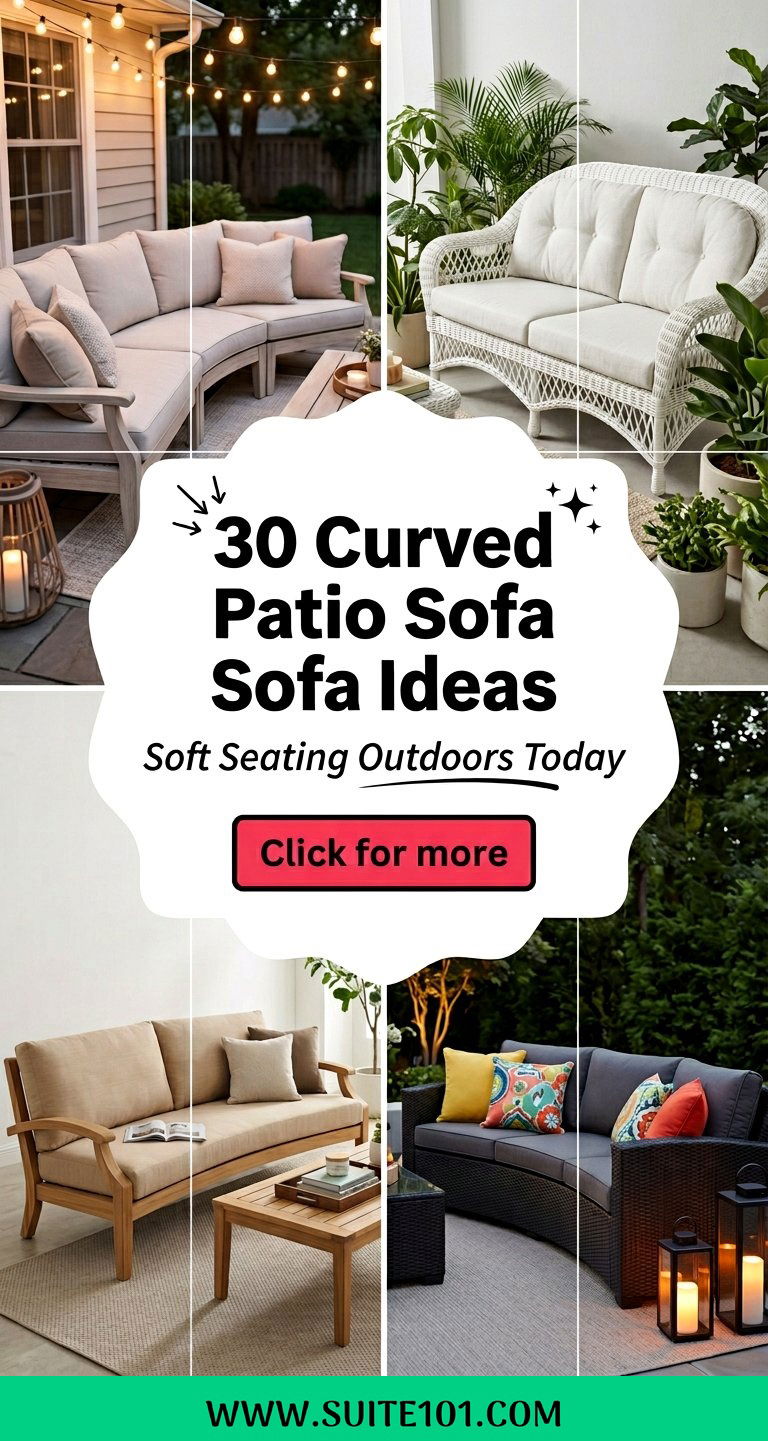 30 Curved Patio Sofa Ideas For Soft Seating Outdoors Today - 30 Curved Patio Sofa Ideas For Soft Seating Outdoors Today